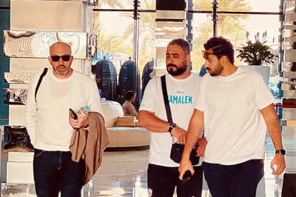 وصول المندوه للإمارات
