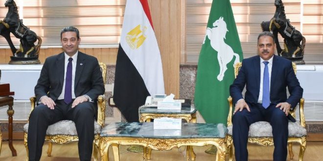 محافظ الشرقية يستقبل محافظ دمياط