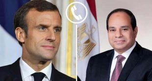 ماكرون والسيسي